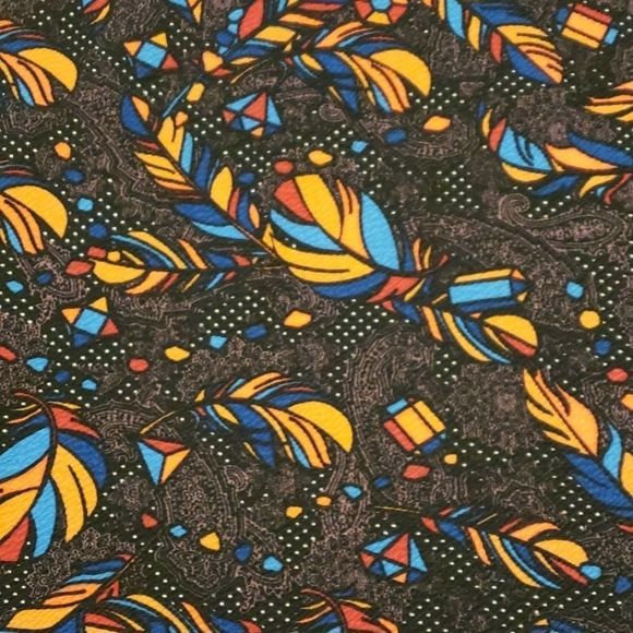 Brand New Feather Print Cassie - Picture 2 of 5